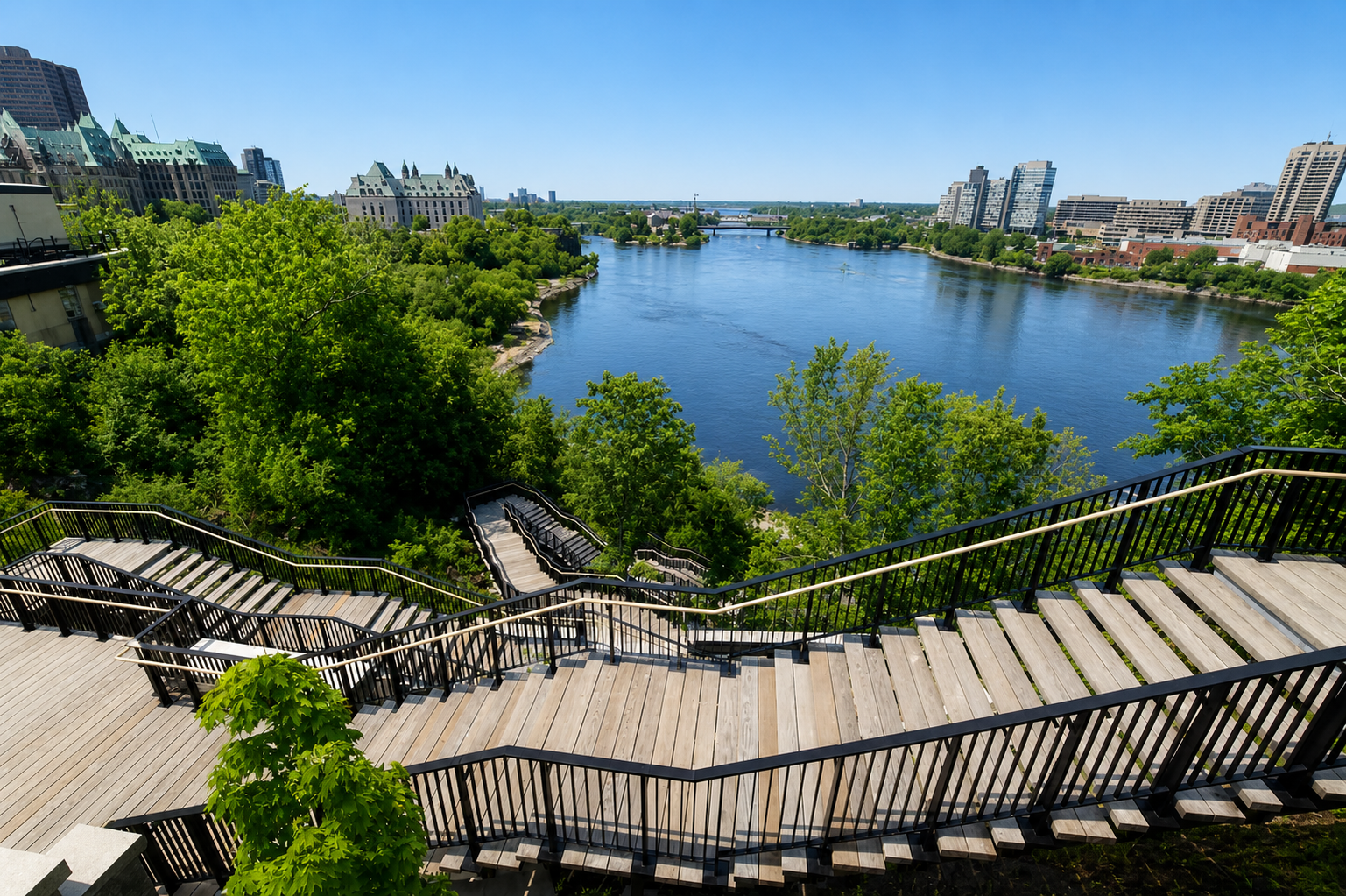 Parliament Hill West Slope restoration